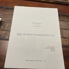  Vintage ADDAM’S FAMILY Hanna-Barbera Cartoon SCRIPTS 90’s Animation Cels I24 picture