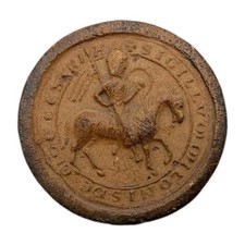 George III Miles of Gloucester Earl Hereford Medieval Seal Cast Empress Matilda picture