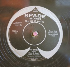 Vern Pullens - 78 RPM / Bop Crazy Baby & It's My Life (1956) / E+ (PS_19) picture