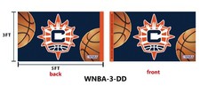 CONNECTICUT SUN WNBA-3 Double Sided 3x5 Flag - Support Womens Basketball picture