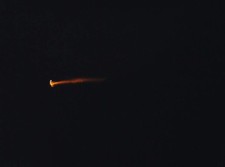 1940s Meteorite | Rocket | Unidentified Object 35mm color slide photo picture