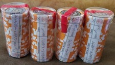 Large lot of Satori chips 4x ROLLS Bitcoin Like Casascius Lealana picture