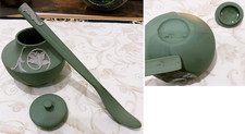 Wedgwood Japanesque Series By Takuo Nakamura Tea Caddy and Measure Set Limited picture