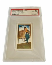 Laurel Hardy Trading Card PSA 10 GEM Primrose 1968 England Ollie #41 Stan Glad picture