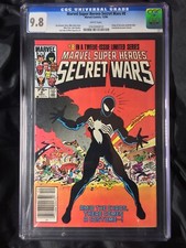 SECRET WARS #8 CGC 9.8 1984 🔥NEWSSTAND🔥SYMBIOTE ORIG 🔥MARVEL picture