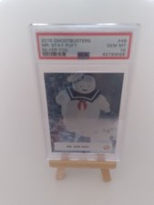 2016 Ghostbusters Mr. Stay Puft Silver Foil PSA GEM MT 10 # 48 WOW Gorgeous Card picture