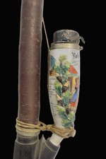 Imperial German Braunschweig 17. Hussar Reservist Pipe Named Resv. Weinhorn picture