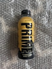 *RARE* Black & Gold London 1 Billion PRIME Hydration Drink Bottle *TAKING OFFERS picture