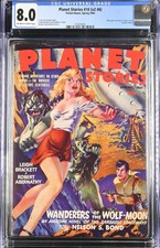 Planet Stories (1939 Fiction House) Pulp v2 # 6 CGC: CGC 8.0 (4755056002) picture