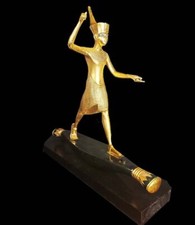 Replica Large Unique piece of King TUTANKHAMUN fishing on a reed boat picture