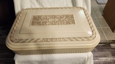 PLASKON SILVERWARE CASE WITH 59 PC.FAIRFIELD COMMUNITY ONEIDA SILVERWARE, RARE, picture