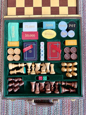Vintage Gucci Monogram Poker Set Italy, 1970s - Great Condition picture