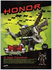 MechWarrior Falcon's Prey Game - Vintage Original Ad Wizkids Promo Art 2004 picture