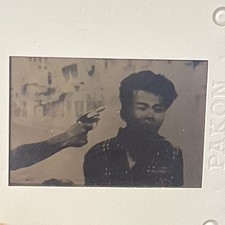 1968 Saigon Execution Photo Slide Closeup Nguyễn Văn Lém Vietnam War Militaria picture