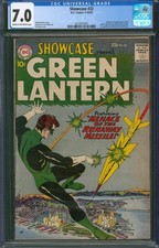 Showcase #22 CGC 7.0 D.C. Comics 1959 1st Appearance of Silver Age Green Lantern picture