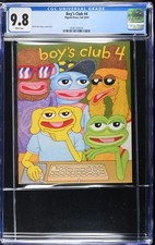 Boy's Club #4 - Pigeon Press 2010 CGC 9.8 SINGLE HIGHEST GRADE picture
