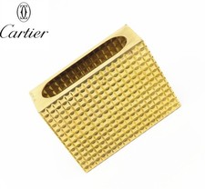 NYJEWEL Cartier Vintage 14k Gold large Matchbox Case Holder picture