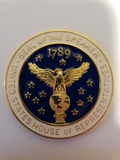 Authentic Speaker of the House Democratic Leader NANCY PELOSI Challenge Coin picture