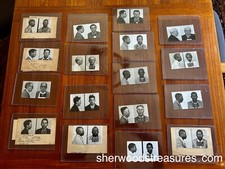 17 CLEVELAND ORGANIZED CRIME  FAMILY MUG SHOT  LOT  1950s BOOKIES GAMBLING MAFIA picture