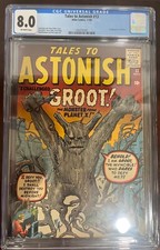 Tales to Astonish 13 CGC 8.0 1st appearance of Groot from GOTG Rare in grade picture