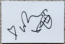 Russell Tovey Signed In Person 4x6 Index Card In Top Loader - Being Human picture