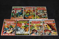 GUNHAWKS 1 2 3 4 5 6 7 COMPLETE SERIES 1972 RENO JONES & KID CASSIDY WESTERN LOT picture