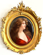 Magnificent Rare Monumental 19thC KPM Plaque 