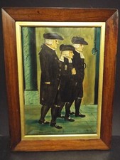 1901 Rare Branston oil paint of John Wesley at 87 yrs old w J Hamilton & J Cole picture