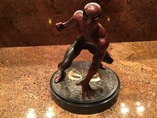 BOWEN SPIDER-MAN BRONZE STATUE SCULPTED BY RANDY BOWEN # 17 OF 100 RARE picture