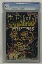 Weird Mysteries #2 CGC 7.0 (1952, Gilmor Magazines) picture