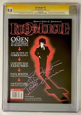 THE OMEN • RUE MORGUE #57 • CGC SS 9.8 • SIGNED/INSCRIBED STEPHENS ‘666 DAMIEN’ picture