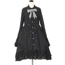 h.Naoto Nightmare Before Christmas Disney Store Black Cotton Dress Women's Mediu picture