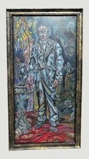 The Picture of Dorian Gray - Life Size Oil Painting on Canvas Horror Movie picture
