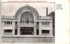 Niagara Falls NY postcard THE COLISEUM CAFE & MUSIC HALL 9/12 BI3165 picture