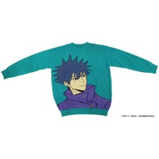 JUJUTSU KAISEN Megumi Fushiguro Official Sweater Unisex Oversized NEW Import picture