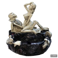 Casual LLAMEVOL Resin Skull design eco-friendly material 1 Cigar Ashtray Sexy picture