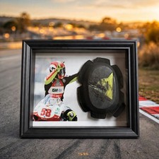 Knee Slider Used And Signed Marco Simoncelli picture