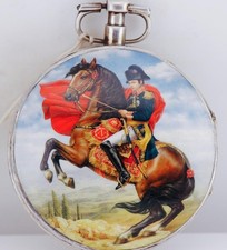 Antique Breguet à Paris Verge Fusee Silver Enamel Pocket Watch Napoleon I - 53mm picture