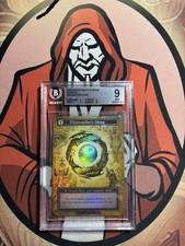 Sorcery Contested Realm BGS 9 Q+ ALPHA Philosopher's Stone Foil THE HOLY GRAIL picture