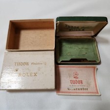 A㉗TUDOR×ROLEX Vintage Box W Name Guarantee Included picture