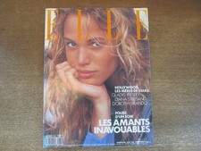 2207Mk Western Magazine Elle French Edition 2264/1989.5.29 Béatrice Dalle/J.-M.G picture
