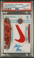 Jabari Smith Jr. RC RPA Houston Rockets NBA 2022 Panini NT Patch FOTL /3 PSA picture
