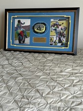 Valentino Rossi MotoGP Used & Signed Knee Slider; AC Collectables; Authenticated picture
