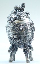 Abraham Sterling Silver Egg picture