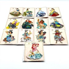 Disney D23 2024 MOG Exclusive Princess Limited Edition Complete Pin Set Jumbo picture