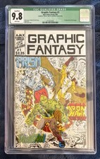 🔥GRAPHIC FANTASY #1 CGC 9.8 AJAX COMICS 1982*1ST APP OF SAVAGE DRAGON*SIGNED ×4 picture