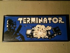 Terminator One office Poster/Place Card. signed. Original from the production. picture