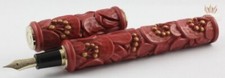 SAILOR LIMITED EDITION KAMAKURA BORI PLUM UME FOUNTAIN PEN MAGNIFICENT DESIGN  picture