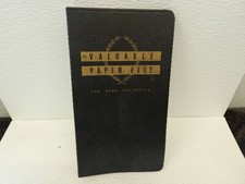 Marquette Valuable Paper File 1-5075 Binder Home Office Desk (UNUSED ) .69 TAG picture