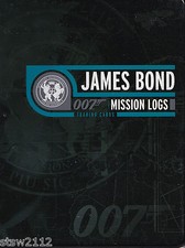 JAMES BOND MISSION LOGS ULTRA MASTER SET AUTOGRAPHS RELICS CASE INCENTIVES+++ picture